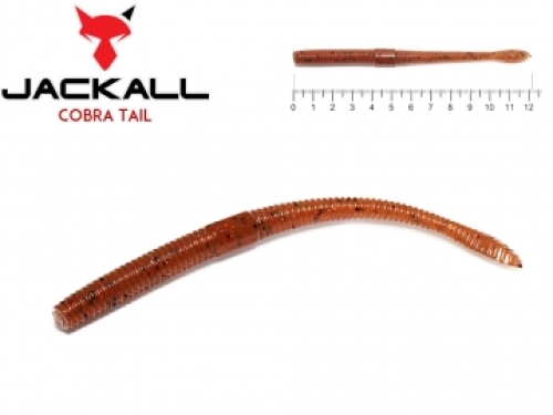 Силікон Jackall Cobra Tail 4.8" Ebimiso Red Flake